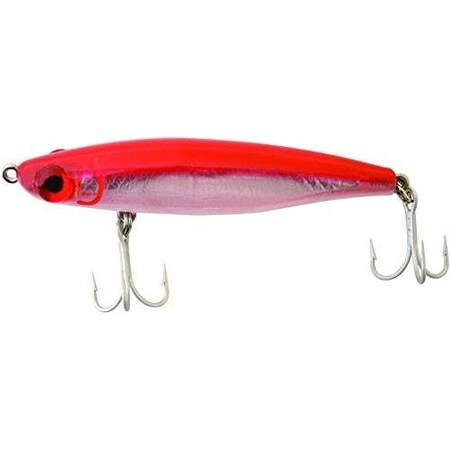 Mirrolure Catch 2000 Suspending Twitchbait, 3 12, 12 Oz, Red BackWhite BellySilver Scale 20MR-26